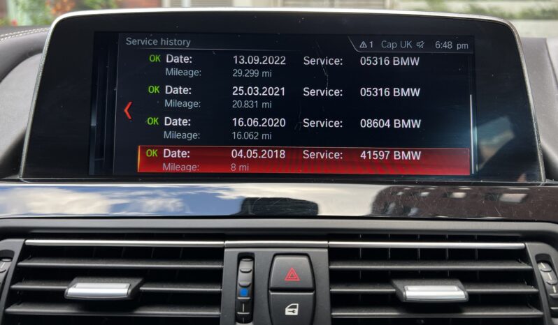 BMW 640d CONVERTIBLE M SPORT full